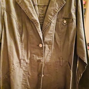 Jacket - jean material